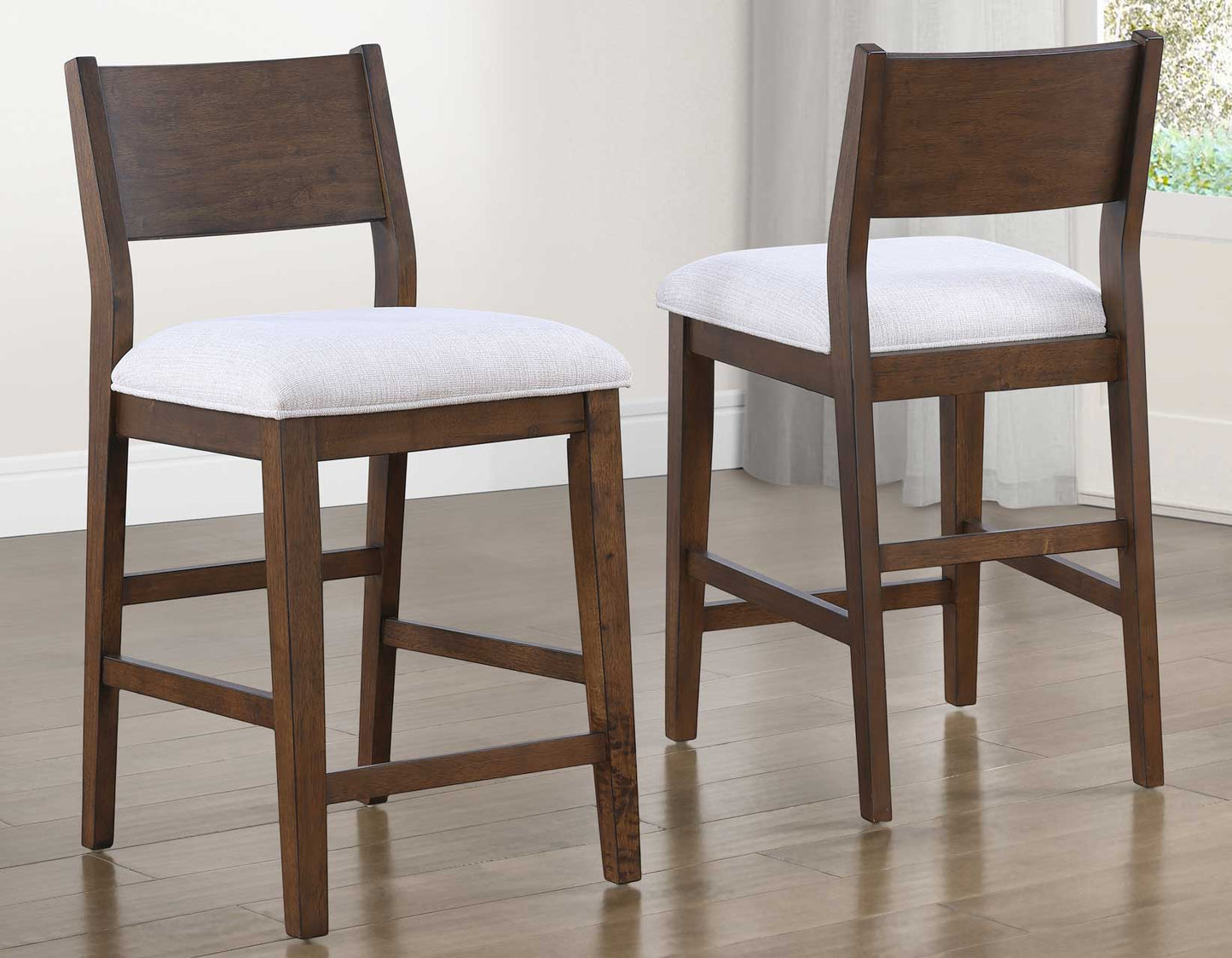 Canton Cushioned Seat 24″ Counter Stool