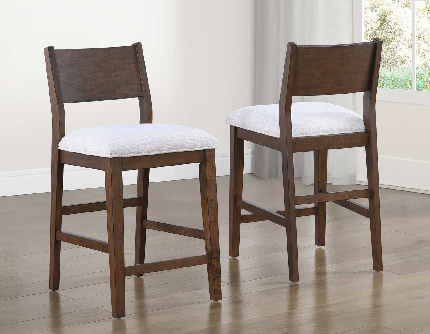 Canton Cushioned Seat 24″ Counter Stool