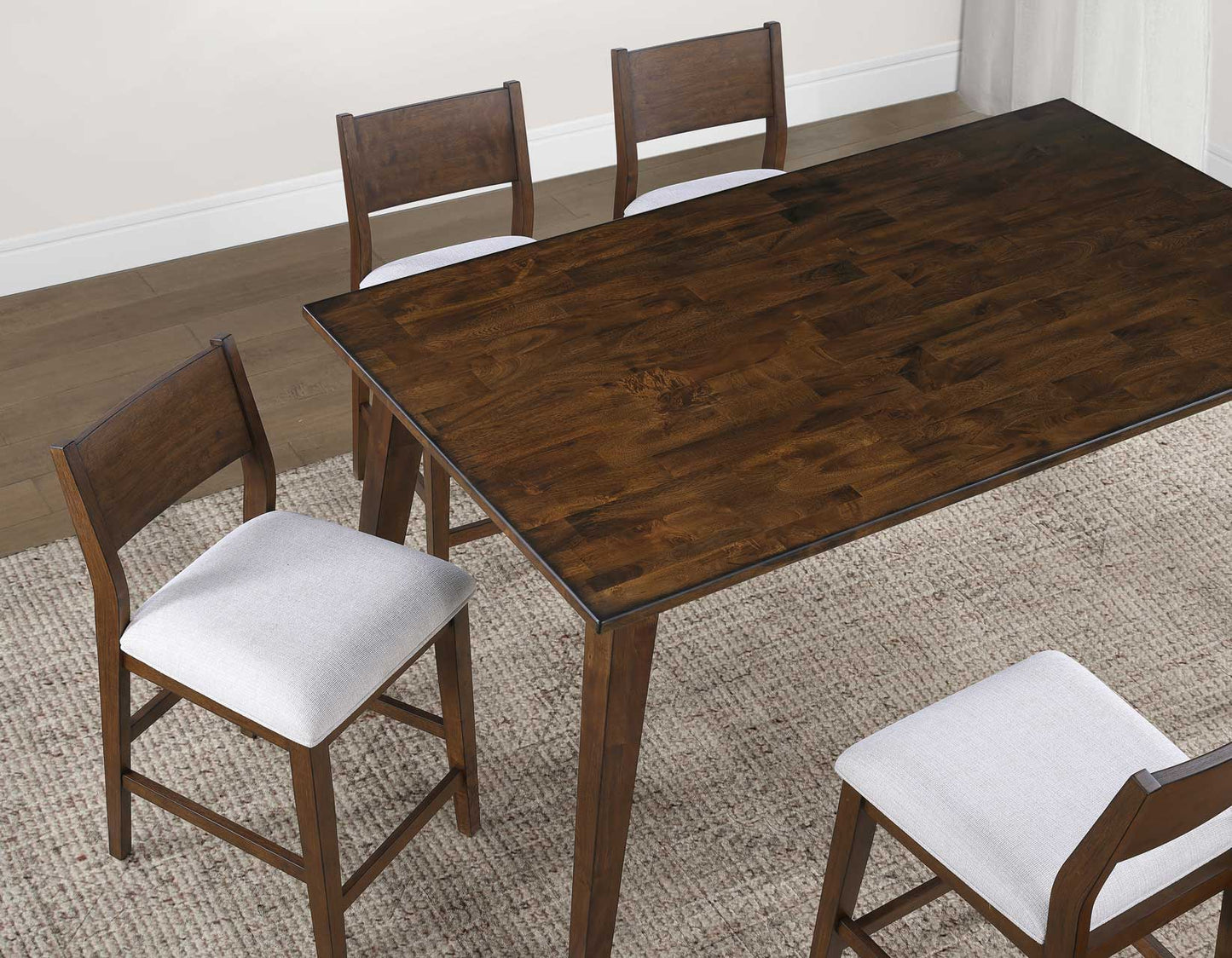 Canton 5-Piece 72″ Counter Dining Set