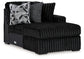 Midnight-Madness 3-Piece Sectional with Chaise