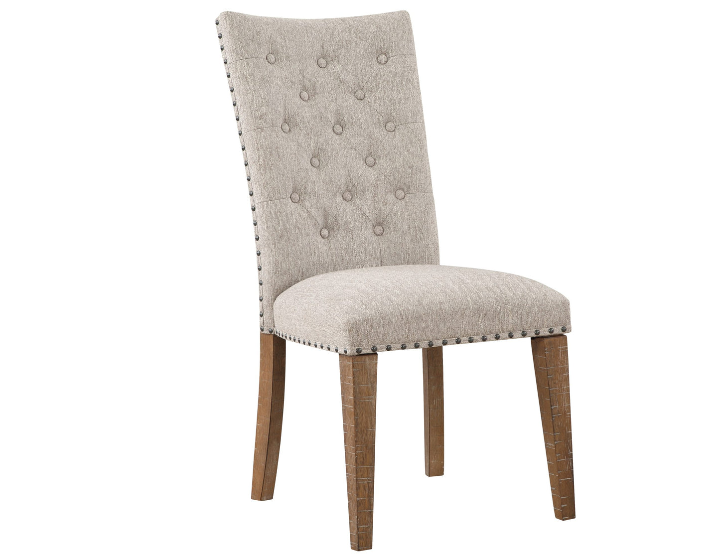 Riverdale Trestle Table with 4 Upholstered Side Chairs