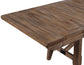 Riverdale Trestle Table with 4 Upholstered Side Chairs