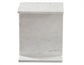 Irma I-Beam Solid Banswara White Marble Accent Table