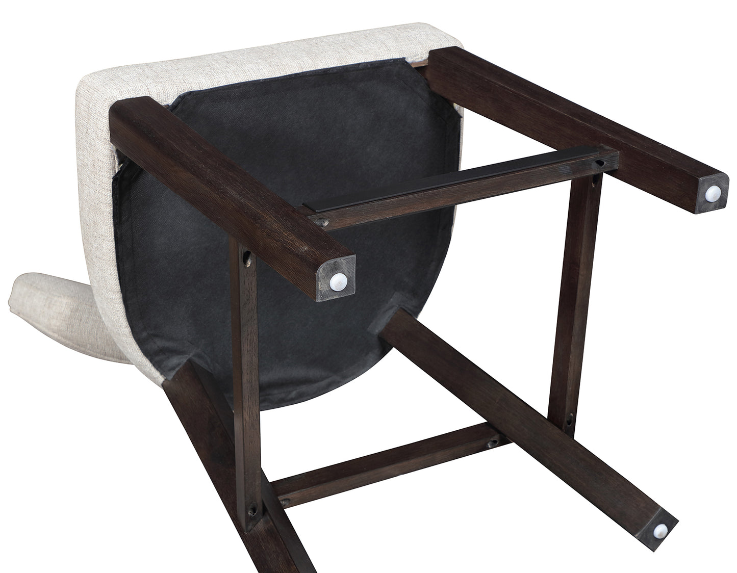 Oakley Counter Chair, Black