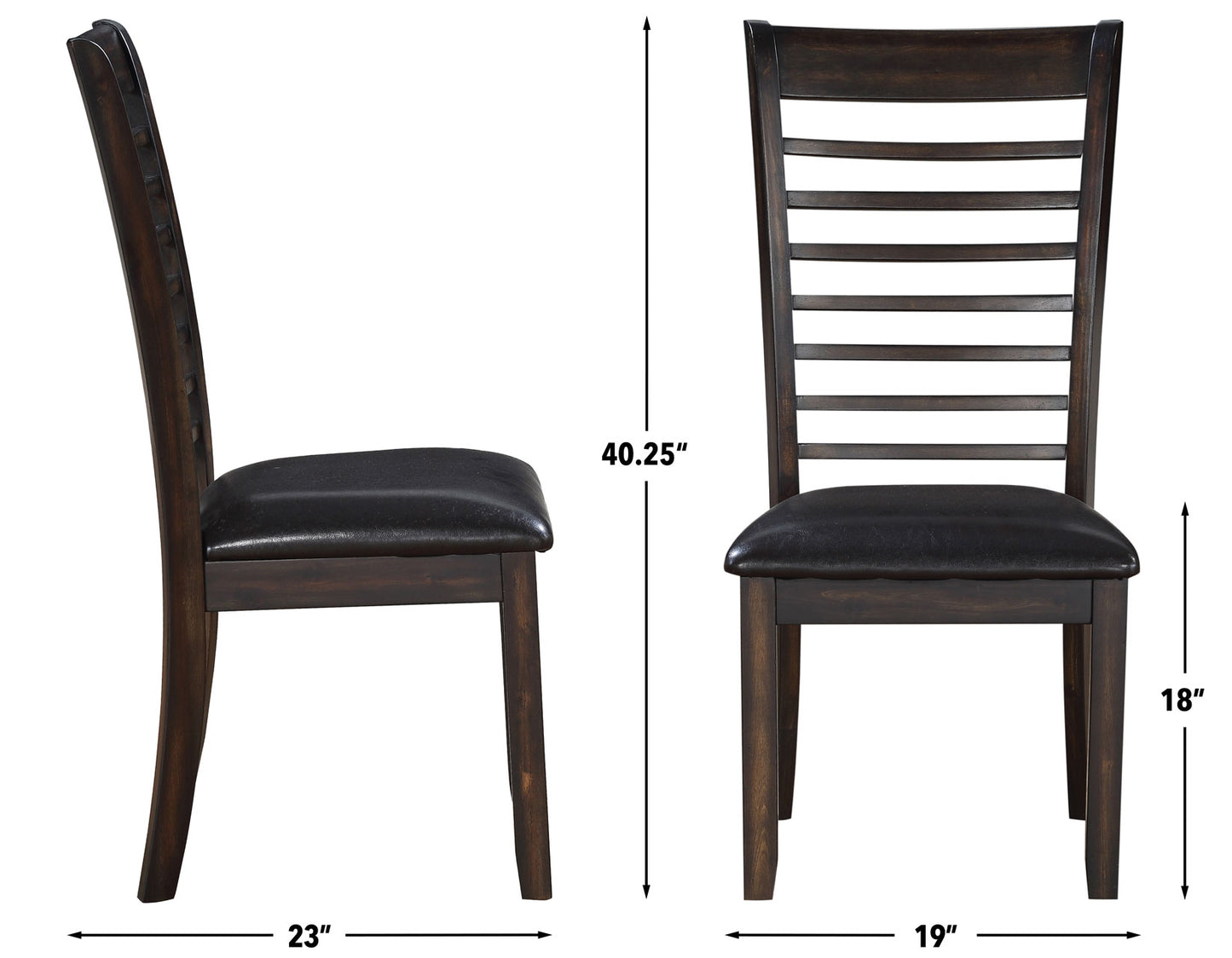 Ally Side Chair, Antique Charcoal