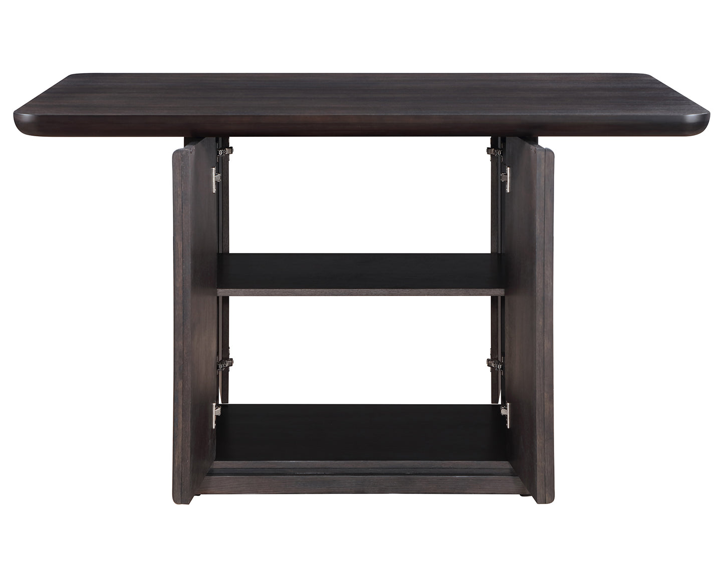 Oakley 60″ Counter Storage Table, Black