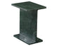 Irma I-Beam Solid Empress Green Marble Accent Table