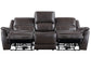 Alexandria 3-Piece Leather Reclining Set – Sofa, Loveseat, Recliner, Chocolate
