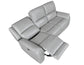 Alexandria Power Leather Reclining Sofa, Stone