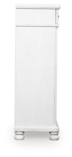 Rowlenstown Five Drawer Chest