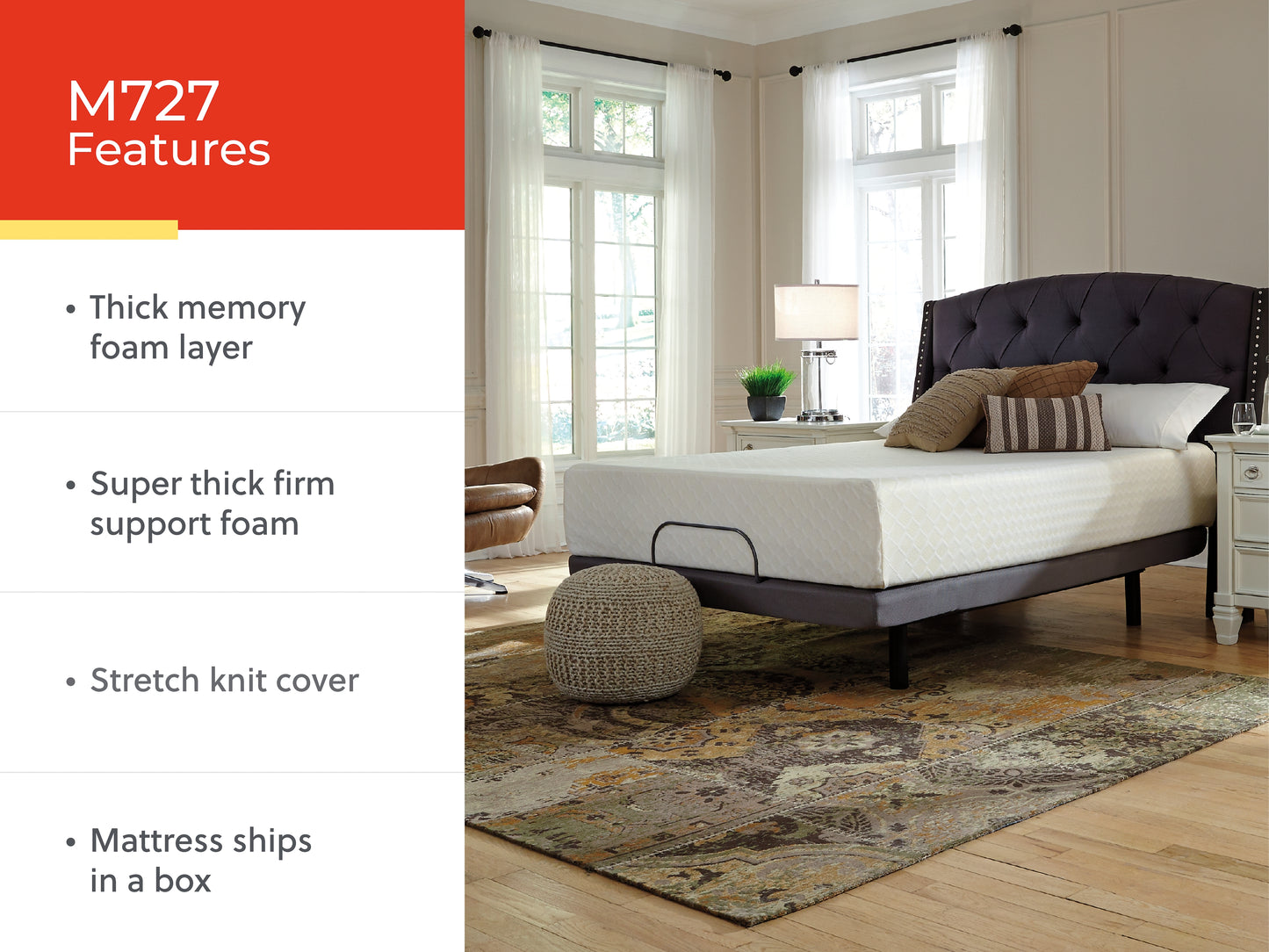 Chime 12 Inch Memory Foam  Mattress