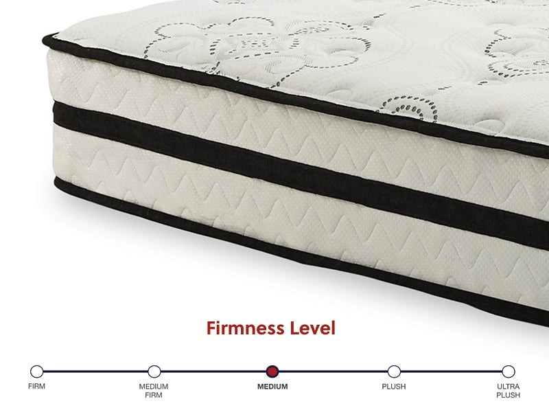 Chime 10 Inch Hybrid Queen Mattress and Pillow