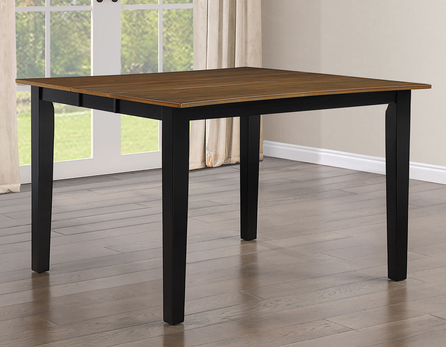 Joplin 42-54″ Counter Table with 12″ Leaf