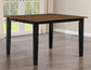 Joplin 42-54″ Counter Table with 12″ Leaf