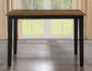 Joplin 42-54″ Counter Table with 12″ Leaf