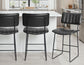Tribeca 24″ Commercial Grade Counter Stool, Black