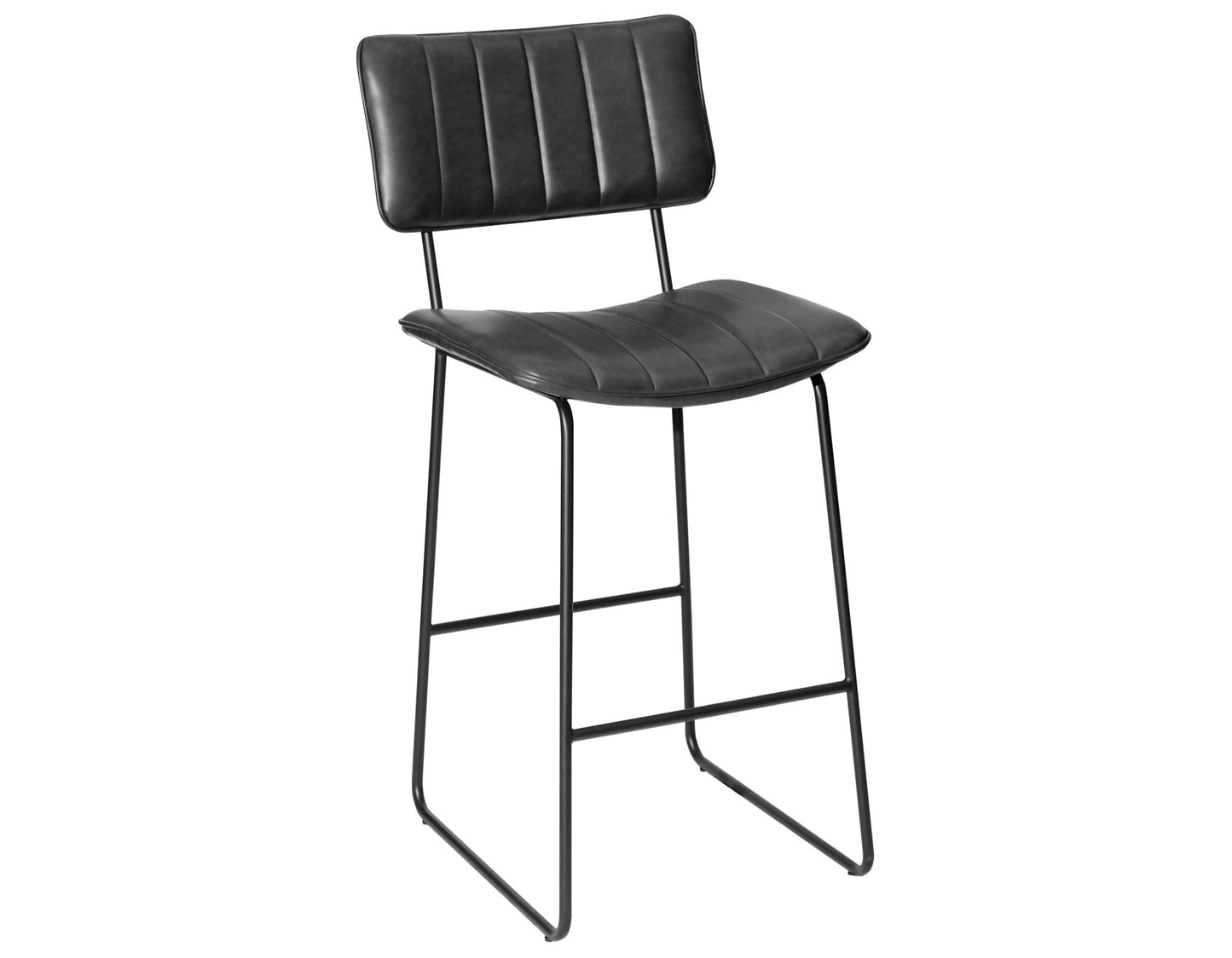 Tribeca 30″ Commercial Grade Bar Stool, Black