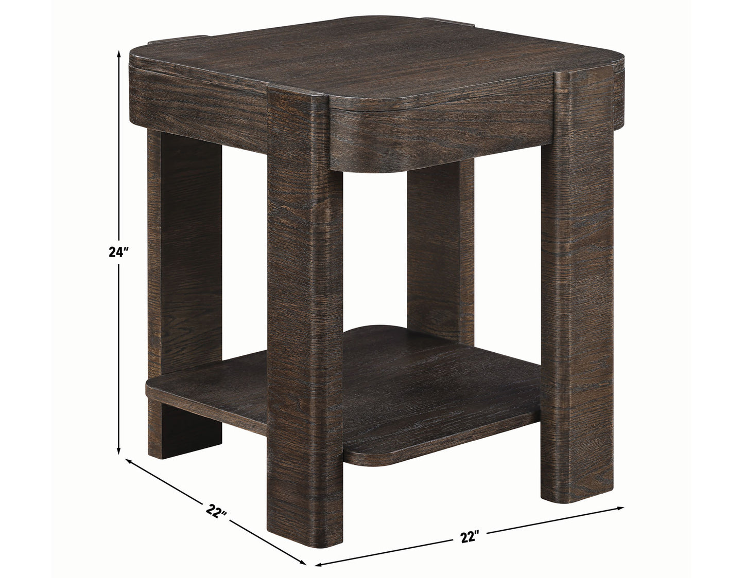 Salina, Square End Table