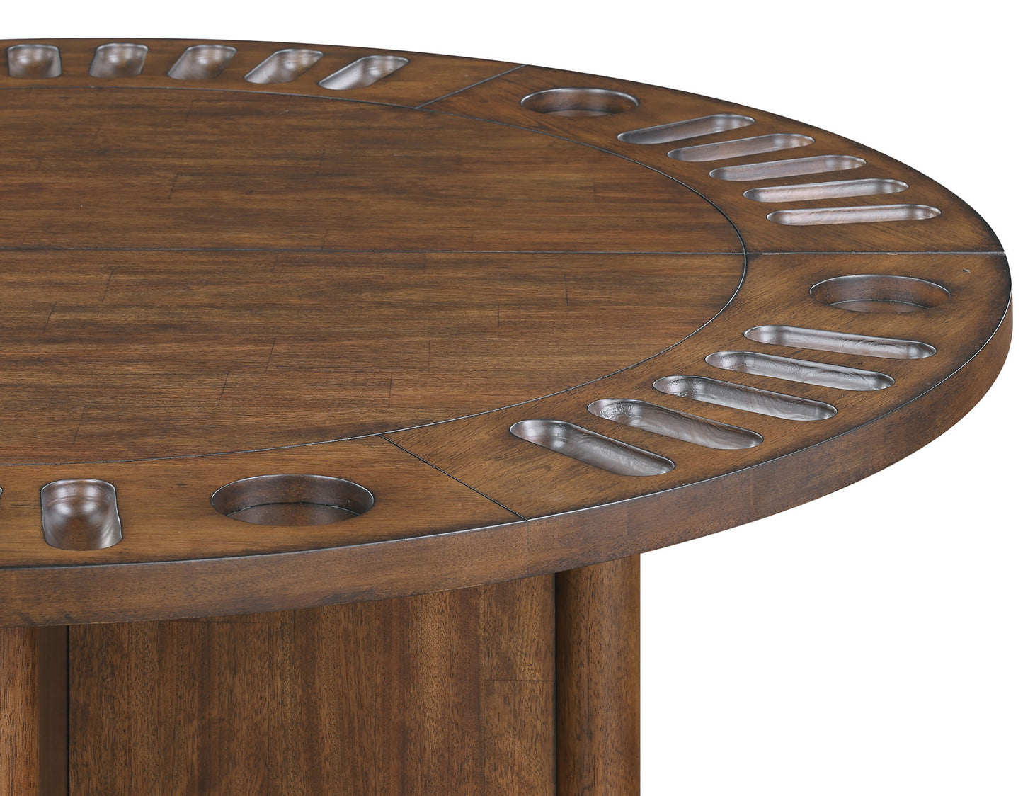 Cambridge 47.25″ Dining Table with Removable Folding Game Top