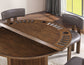 Cambridge 47.25″ Dining Table with Removable Folding Game Top