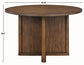 Cambridge 47.25″ Dining Table with Removable Folding Game Top