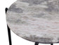 Coleen Sanwar Green Marble 18″ Round End Table