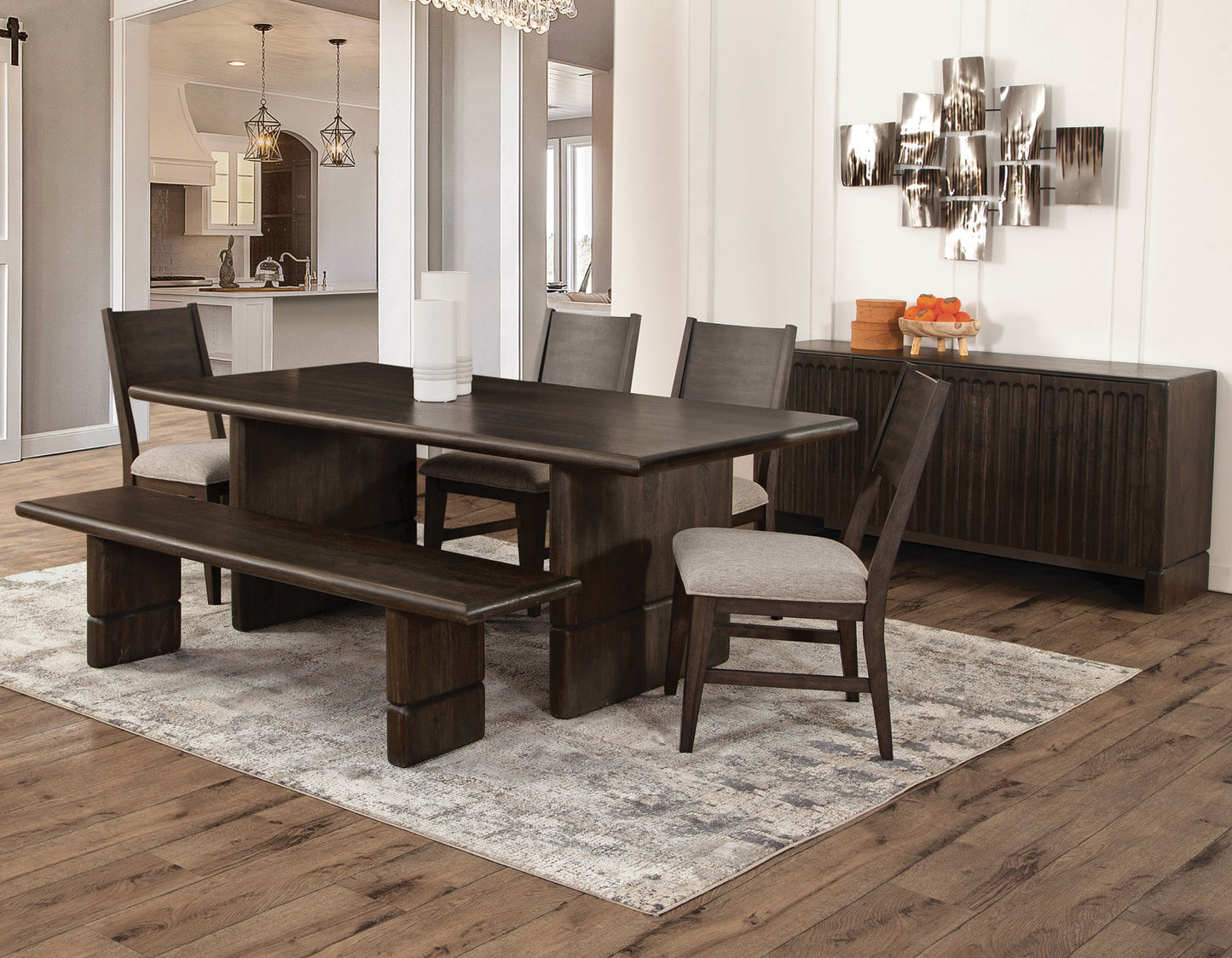 Norvell 4-Door 62″ Sideboard