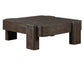 Salina 52.75″ Square Coffee Table with Casters