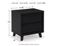 Danziar King Panel Headboard with Mirrored Dresser, Chest and Nightstand