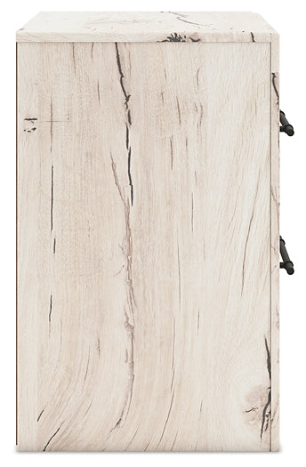 Lawroy Queen Panel Bed with Mirrored Dresser, Chest and Nightstand