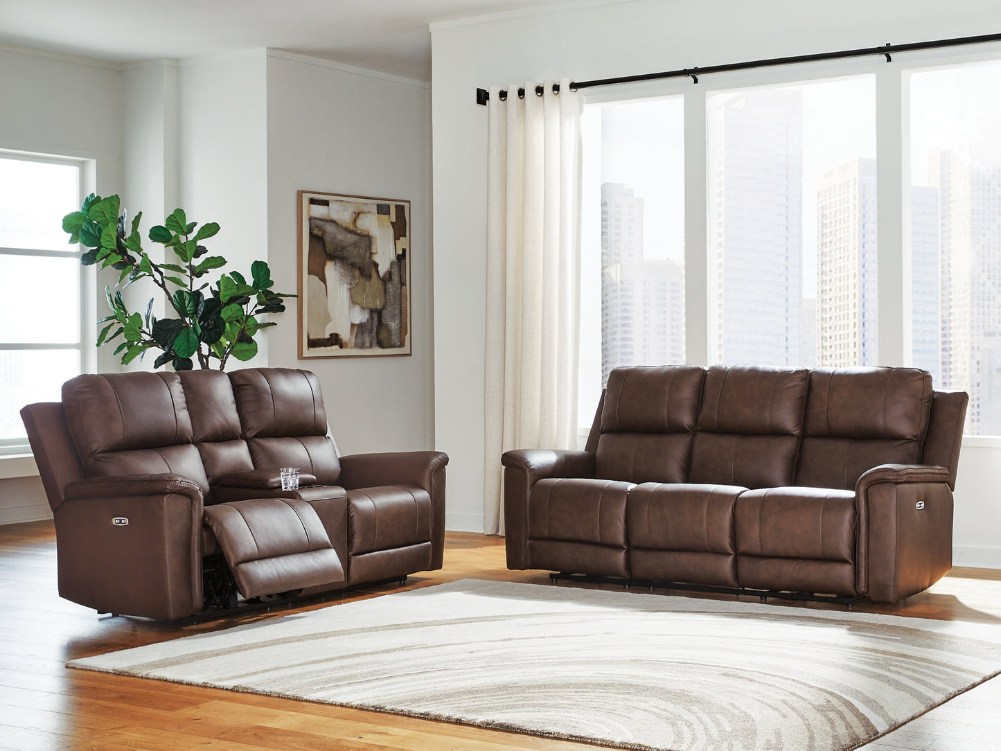 Bleckley Sofa and Loveseat