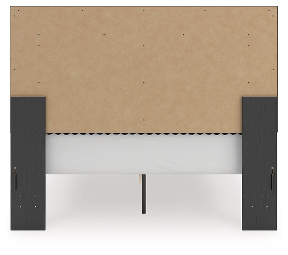 Zuraleus Queen Upholstered Panel Storage Bed