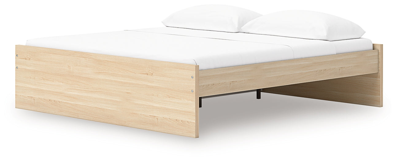 Onita King Platform Bed with 1 Side Storage
