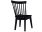 Vaughn 5-Piece 60-96″ w/2-18 Leaves Dining Set, Driftwood & Black Finish