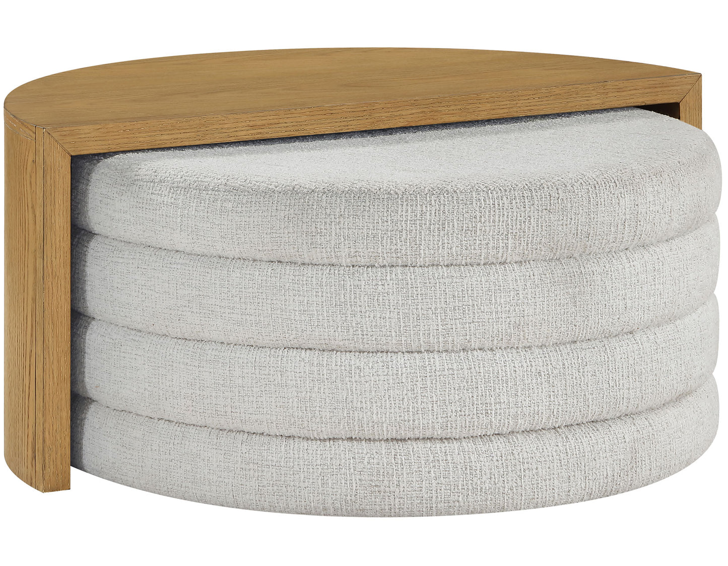 Florence, Sand
Nesting Cocktail Table with Castered Ottoman