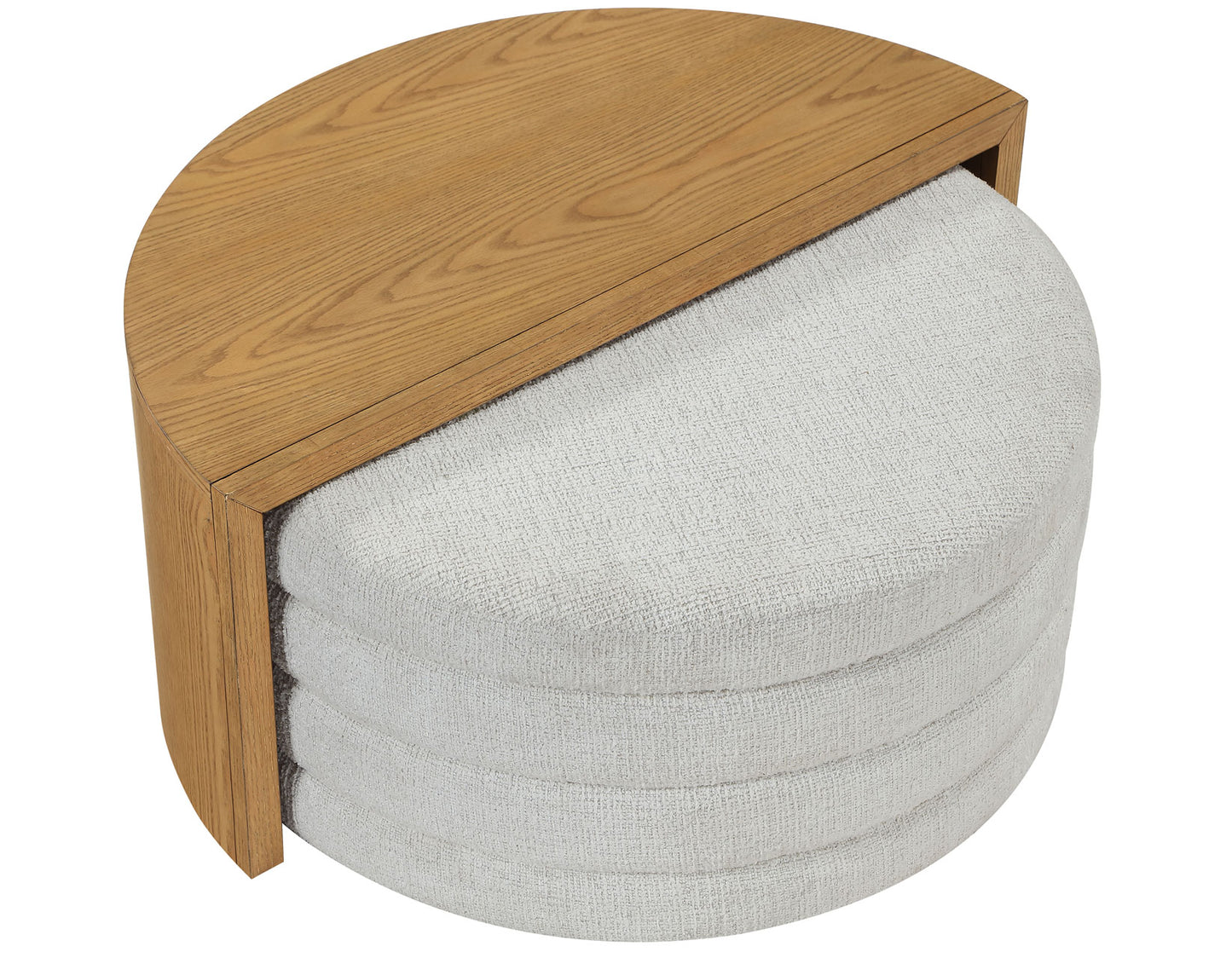 Florence, Sand
Nesting Cocktail Table with Castered Ottoman