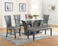CAMELIA DINING TABLE GLASS TOP