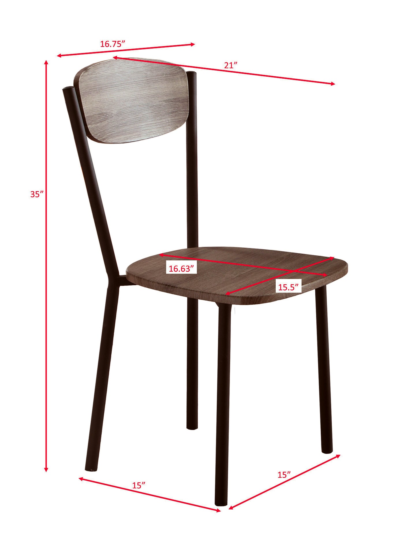BLAKE 5-PK ROUND DINING SET