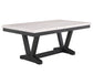 VARLEY GENUINE MARBLE DINING TABLE