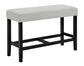 MARBEL COUNTER HEIGHT BENCH DOVE