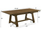 EVERLY DINING TABLE LEG