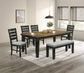 BARDSTOWN BENCH WHEAT CHARCOAL