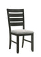 BARDSTOWN SIDE CHAIR WHEAT CHARCOAL
