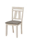 MARIBELLE SIDE CHAIR CHALK WARM GREY
