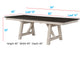 MARIBELLE DINING TABLE LEG