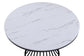 HADLEY FAUX MARBLE ROUND TABLE TOP