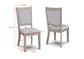 AMARA 5-PK ROUND DINING SET DRIFT WOOD