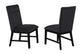 SEBASTIAN SIDE CHAIR BLACK