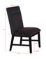 SEBASTIAN SIDE CHAIR BLACK