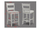 LESTER 5-PK COUNTER HEIGHT DINING SET DRIFT WOOD
